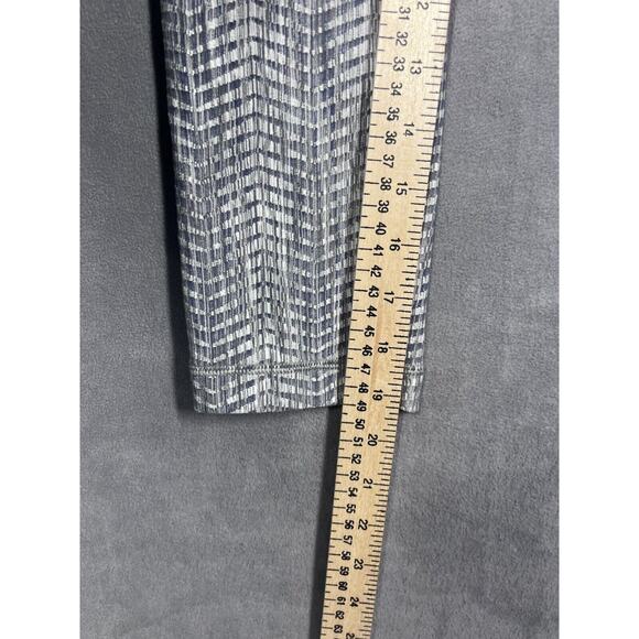 Lululemon Wunder Under Legging Women's 4 Gray Jacquard Elastic Waist Performance - Picture 7 of 8